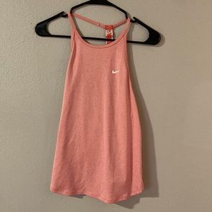 Light red Nike tank top; size Small